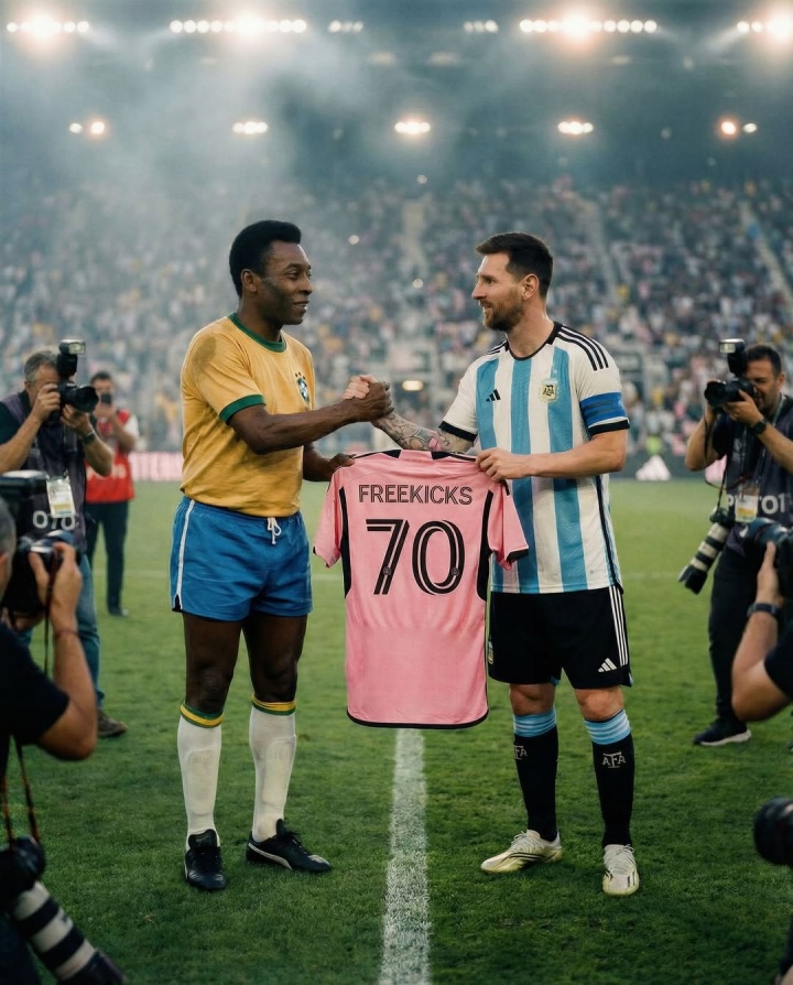 开云赛事公司-认可这版统计！罗马诺晒图：梅西任意球数平贝利，差儒尼尼奥7球